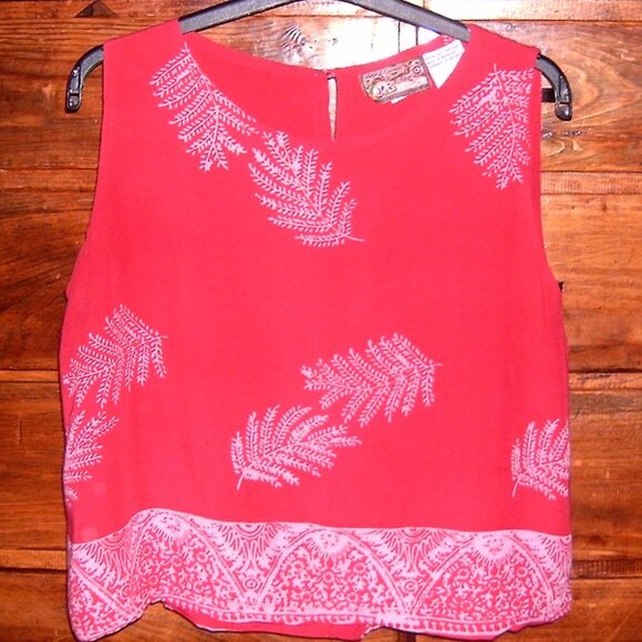 April Cornell Summer Top and Straw Hat Lot s - Picture 8 of 16